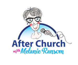 illustration of After Church with Melanie Ransom logo